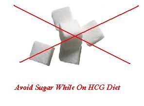 Avoid Sugar While On the HCG Diet