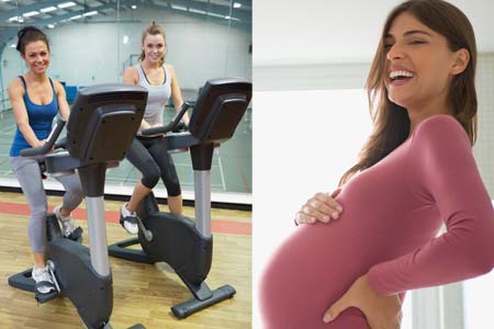 Stationary Cycling during pregnancy