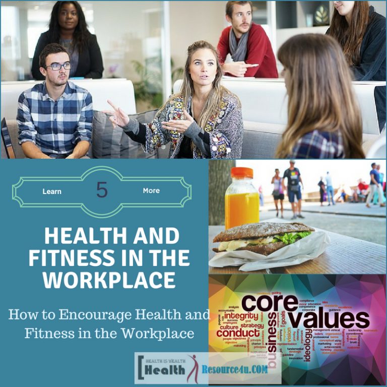 Encourage Health and Fitness in the Workplace