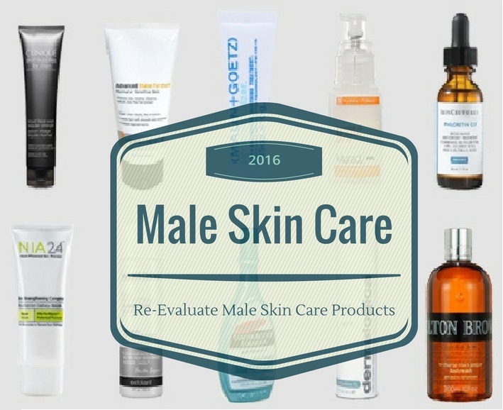 Re-Evaluate Male Skin Care Products