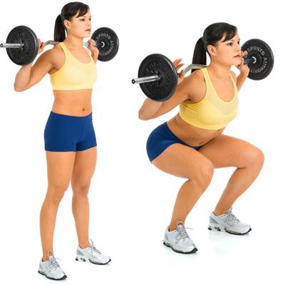 Barbell Squat Exercise