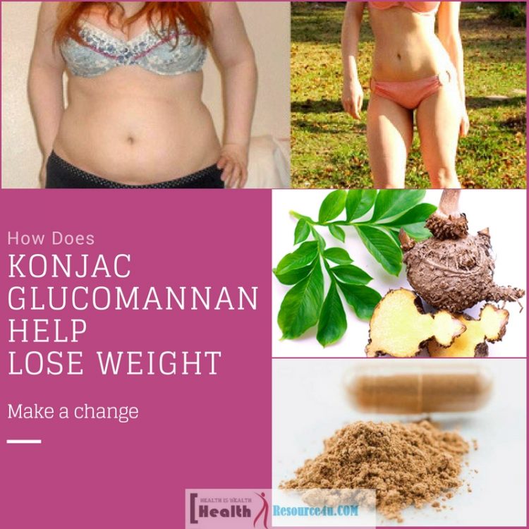 Konjac Glucomannan Help Lose Weight