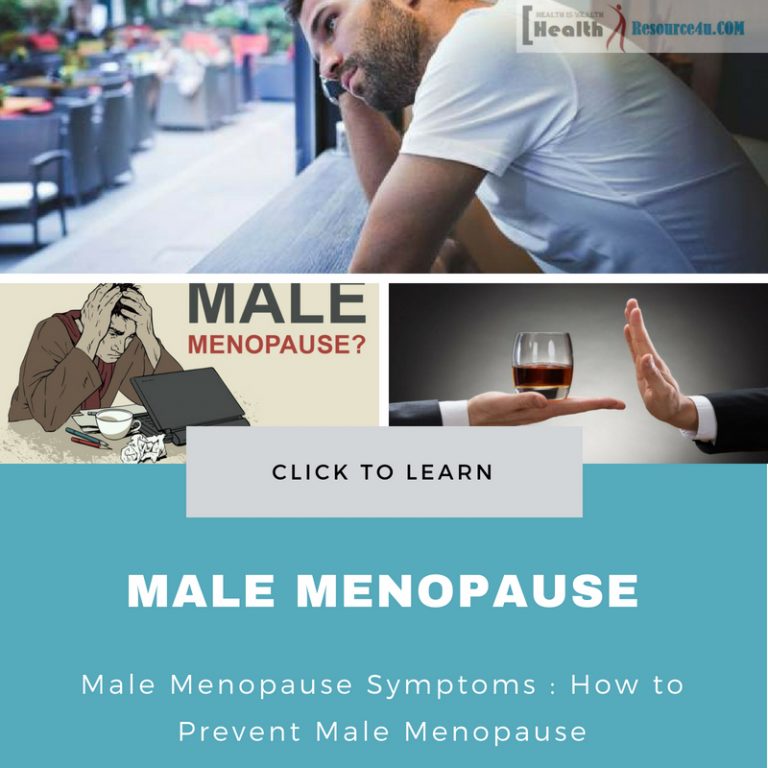 Male Menopause Symptoms Treatment