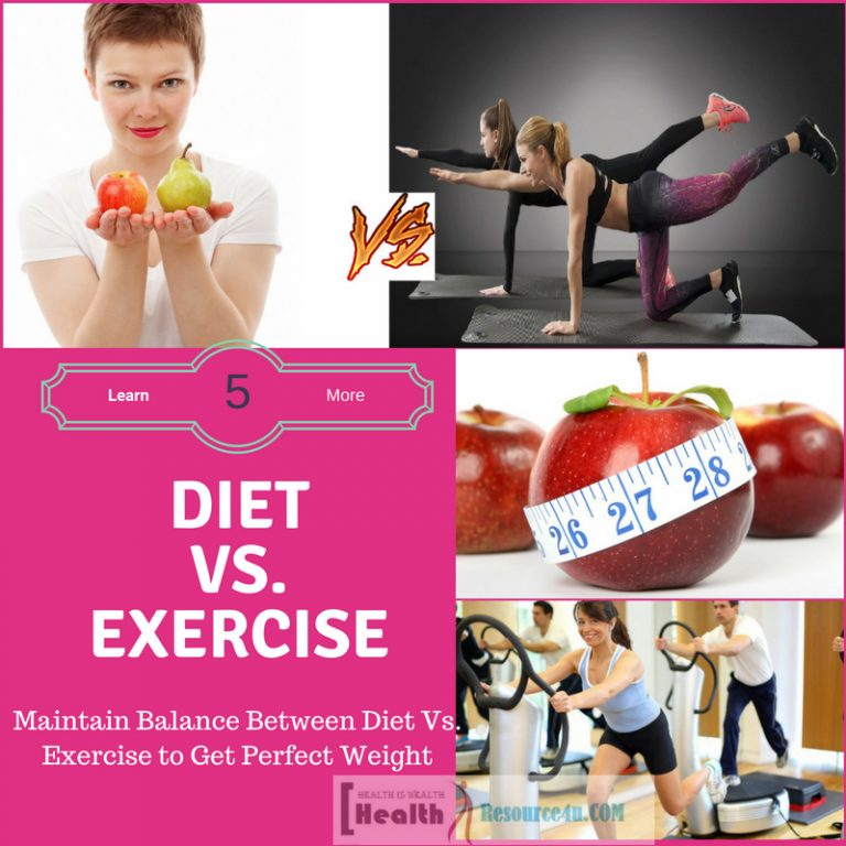 Diet vs. Exercise