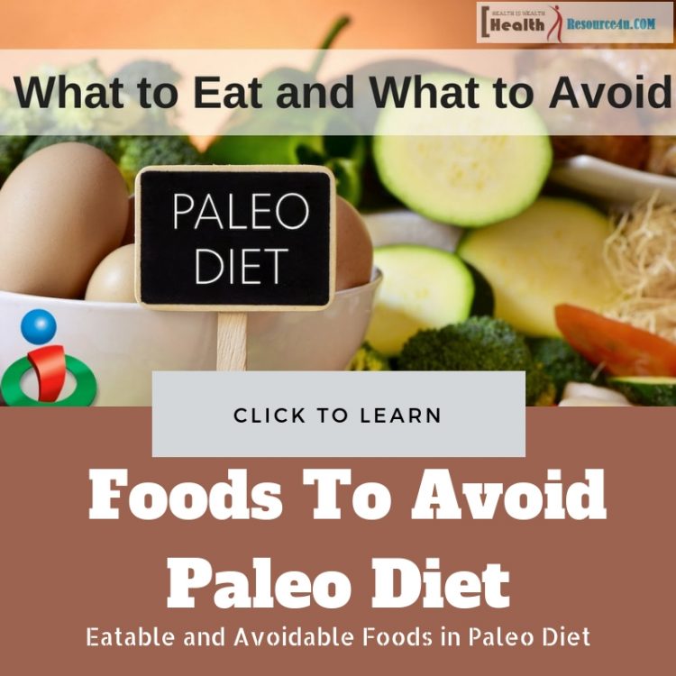 Eatable and Avoidable Foods When Starting the Paleo Diet