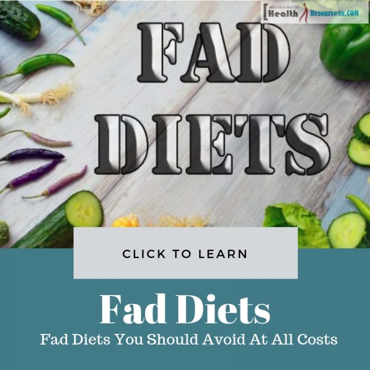Fad Diets to Avoid