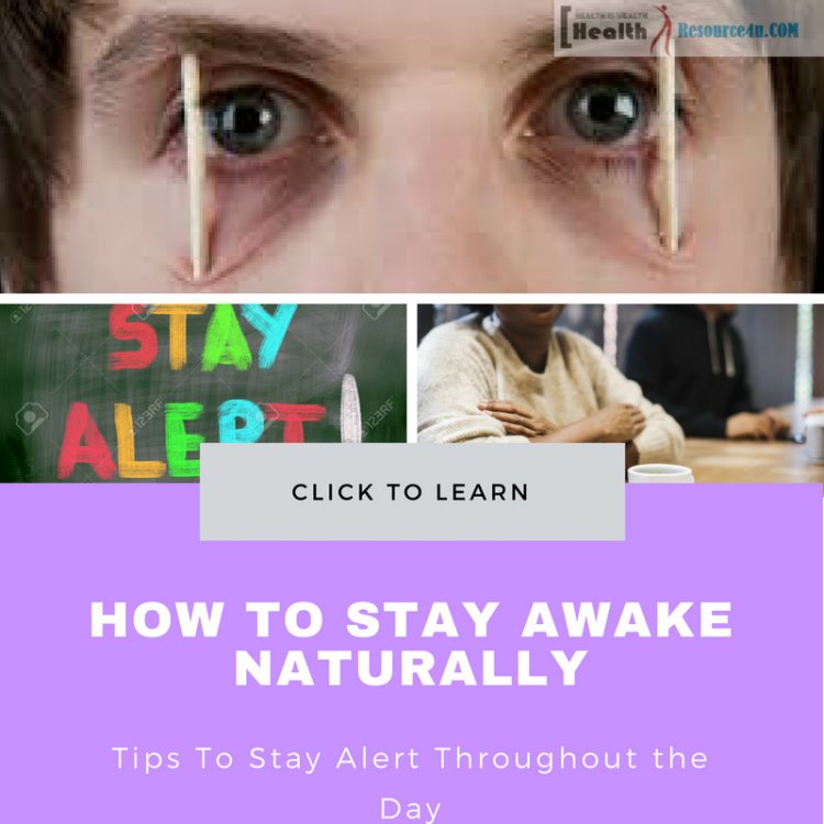 How to Stay Awake Naturally
