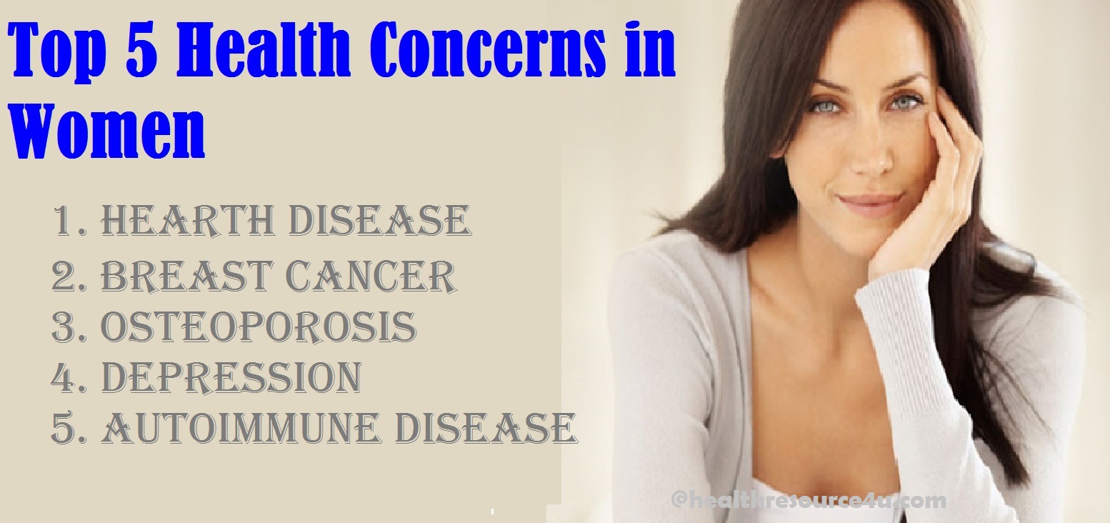 Top 5 Health Concerns in Women