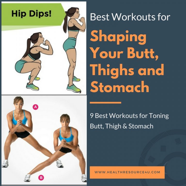 Best Workouts for Toning Butt Thigh Stomach