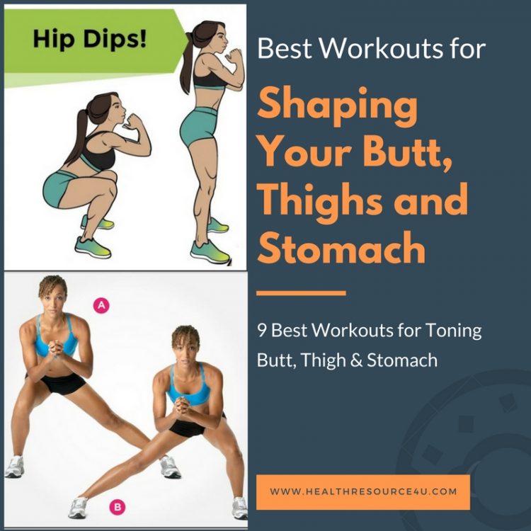 Best Workouts for Toning Butt Thigh Stomach e1523523448441