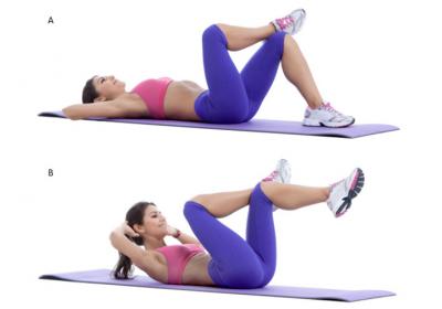 Cross Leg Sit Up Workout