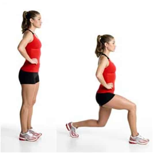 Front Lunge Workout