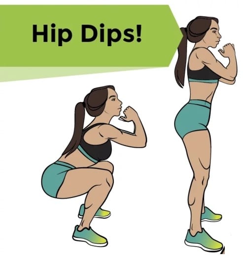 Hip Dip Workout