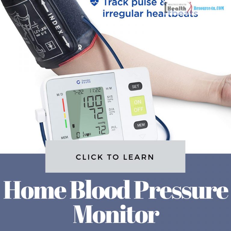 Home Blood Pressure Monitor