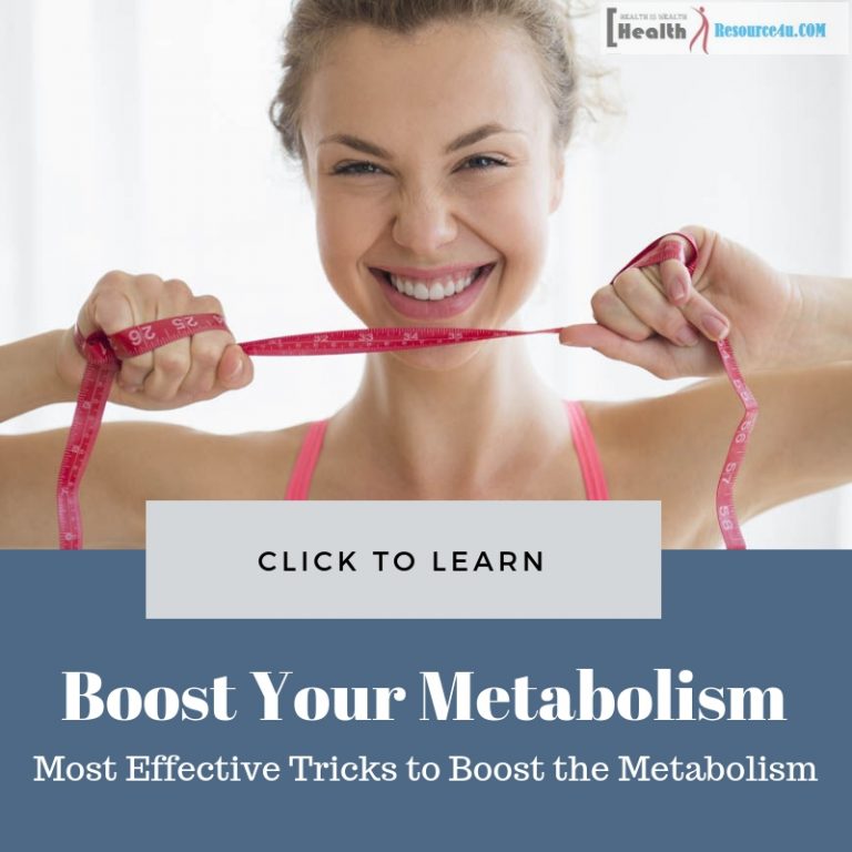 Most Effective Tricks to Boost the Metabolism