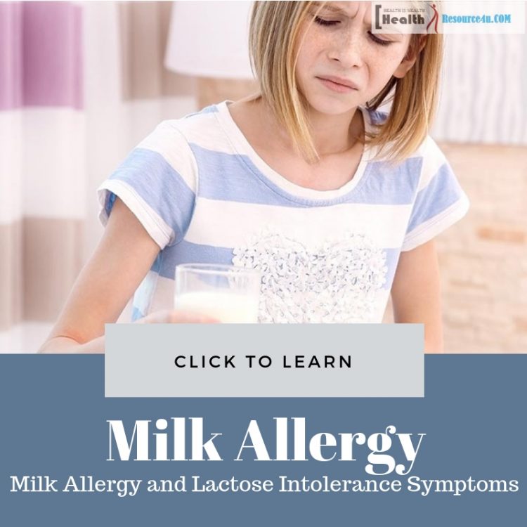 Milk Allergy and Lactose Intolerance