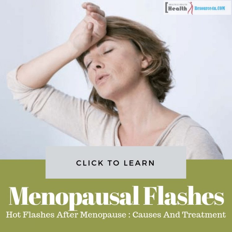 Hot Flashes After Menopause