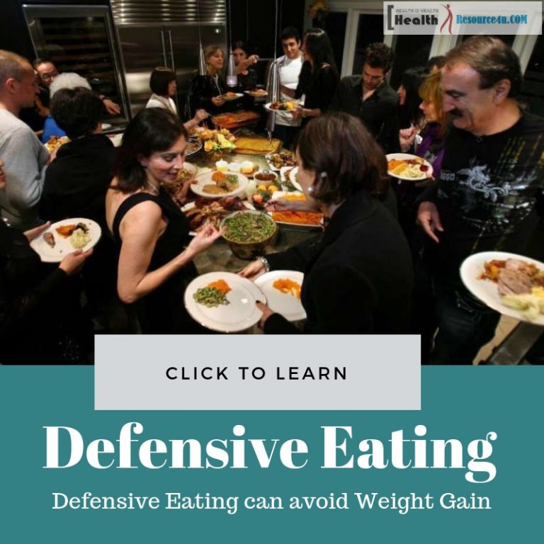 defensive eating can avoid weight gain
