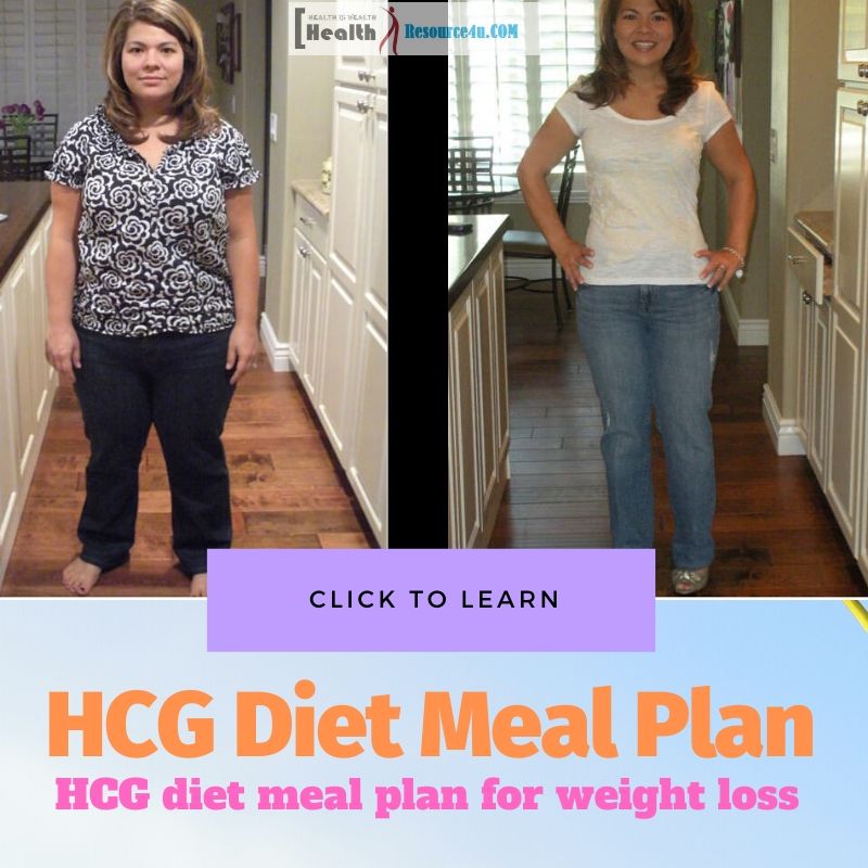 HCG Diet Meal Plan