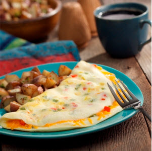 western egg white omelet