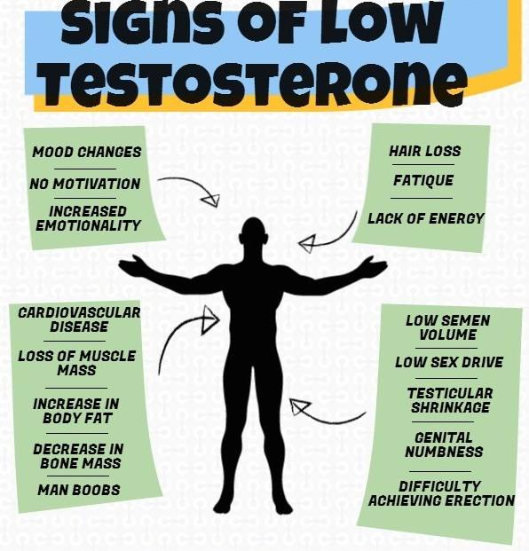 Signs of Low Testosterone in Males