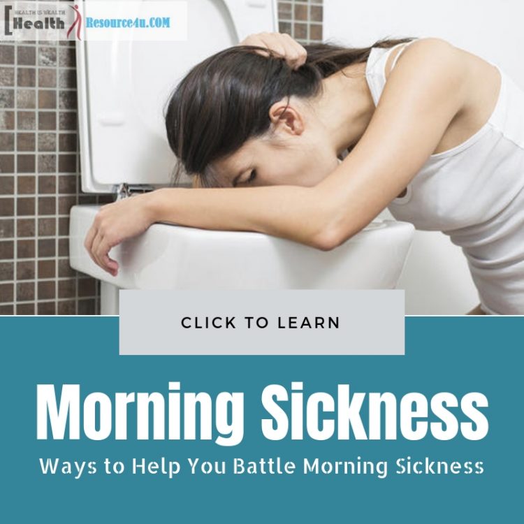 Ways to Help You Battle Morning Sickness