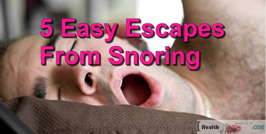 get rid of snoring