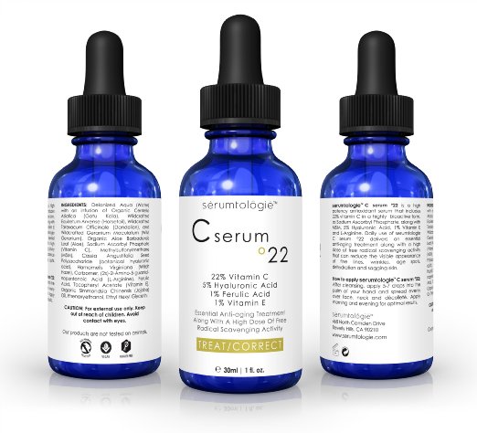 Serumtologie Vitamin C serum 22 Anti Aging Moisturizer