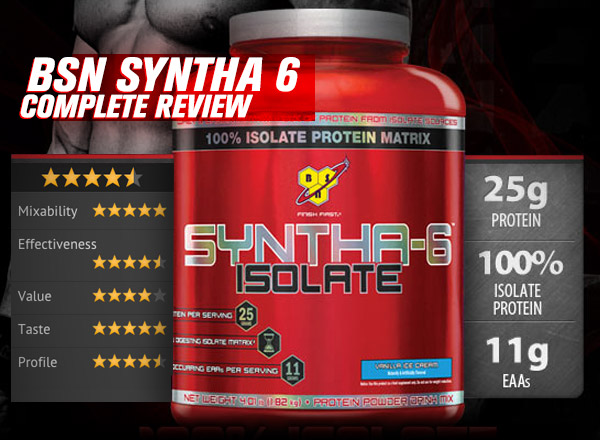 BSN SYNTHA-6 Protein Powder Review