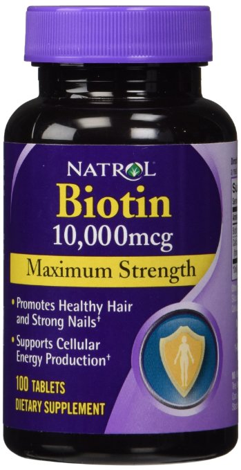 Natrol Biotin 10,000 mcg Review Best vitamin B7 Supplement