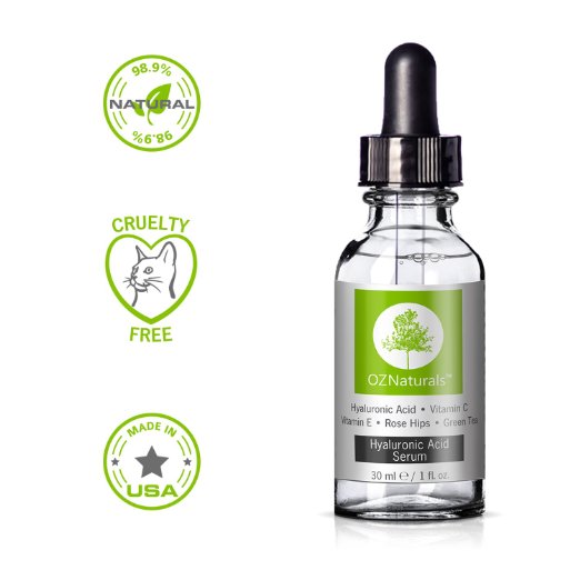 OZ Naturals Hyaluronic Acid Serum