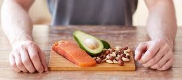 Protein rich foods like Mmeat, fish, nuts and som evegetables
