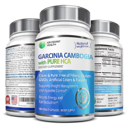 100% HCA Maximum Strength Garcinia Cambogia Extract 45