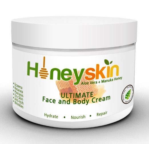 Honeyskin Organics Aloe Vera Manuka Honey Ultimate Face and Body Cream