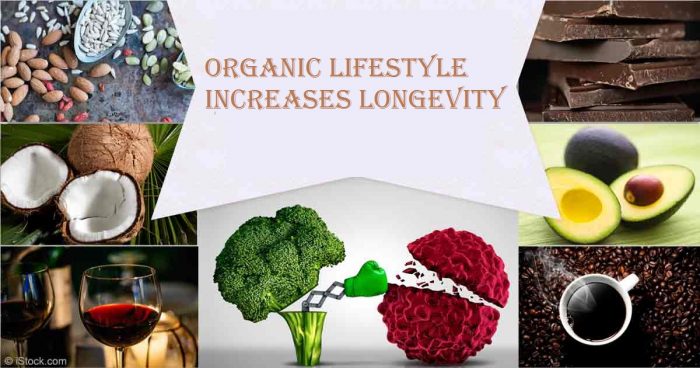 Organic Lifestyle Increases Longevity