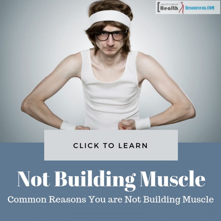 Common Reasons You are Not Building Muscle