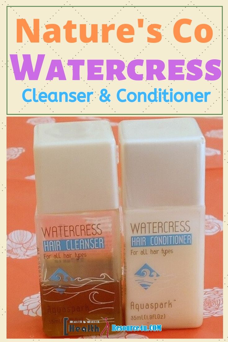 Watercress Hair Cleanser and Watercress Hair Conditioner