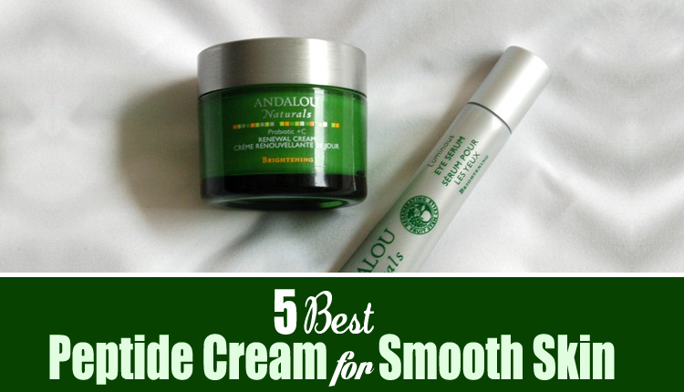 5 best peptide cream for smooth skin