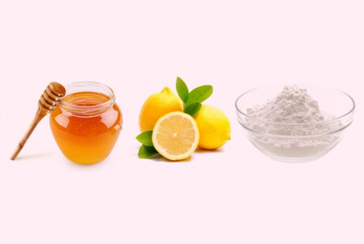 lemon-honey-baking-soda-face-mask