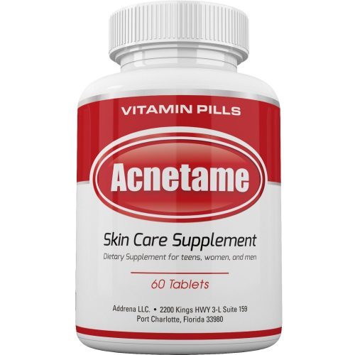 Addrena Acnetame Acne Supplement Vitamins