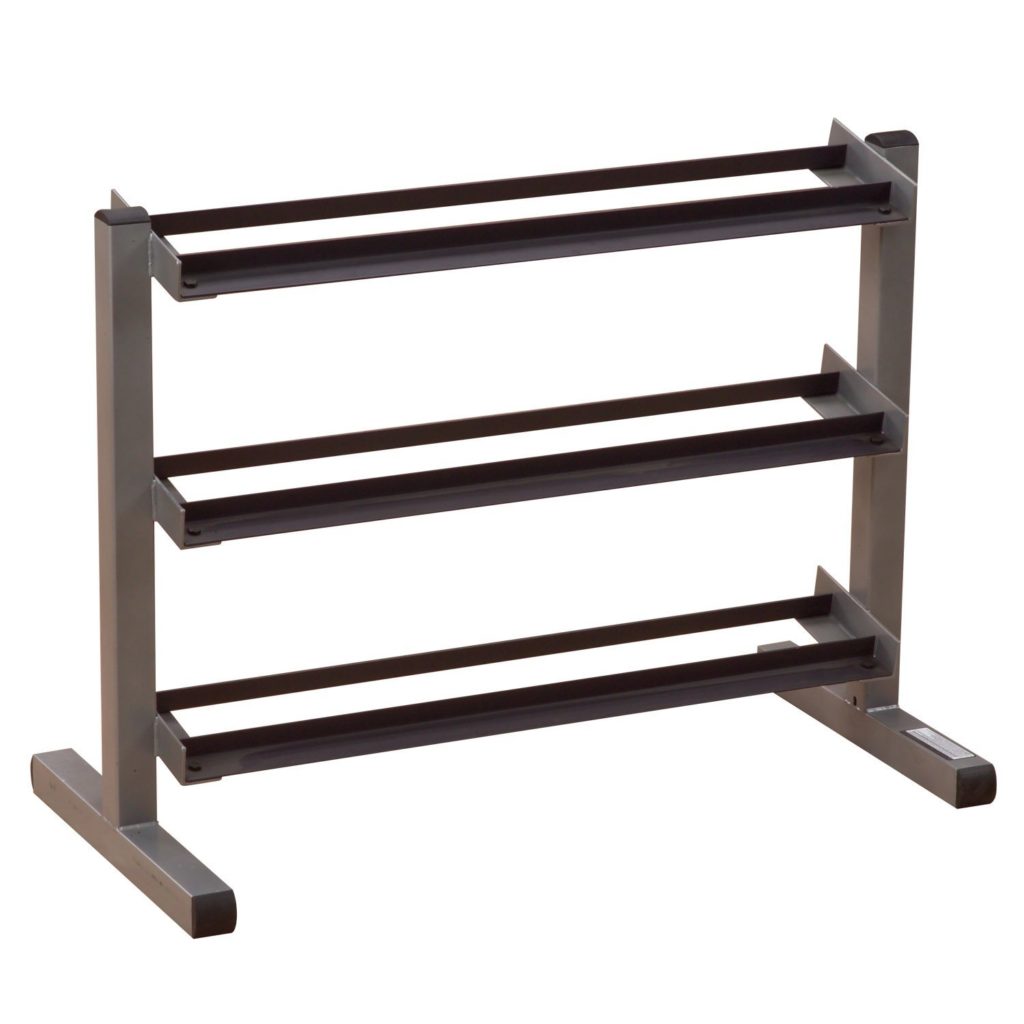 Body Solid GDR-363 3-Tier Horizontal Dumbbell Rack