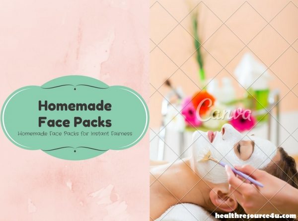 Homemade Face Packs for Instant Fairness