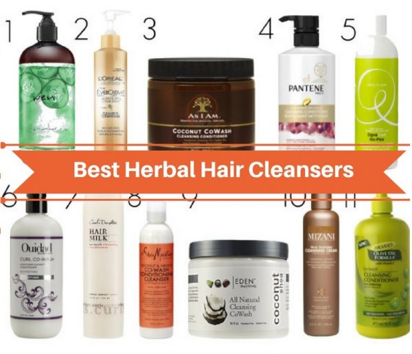 Best Herbal Hair Cleansers