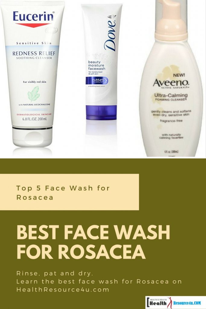 Top 5 and Best Face Wash for Rosacea