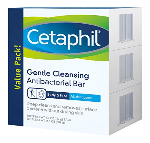 Cetaphil Gentle Cleansing Antibacterial Bar