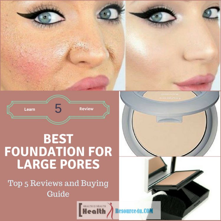 best foundation for large pores and fine lines