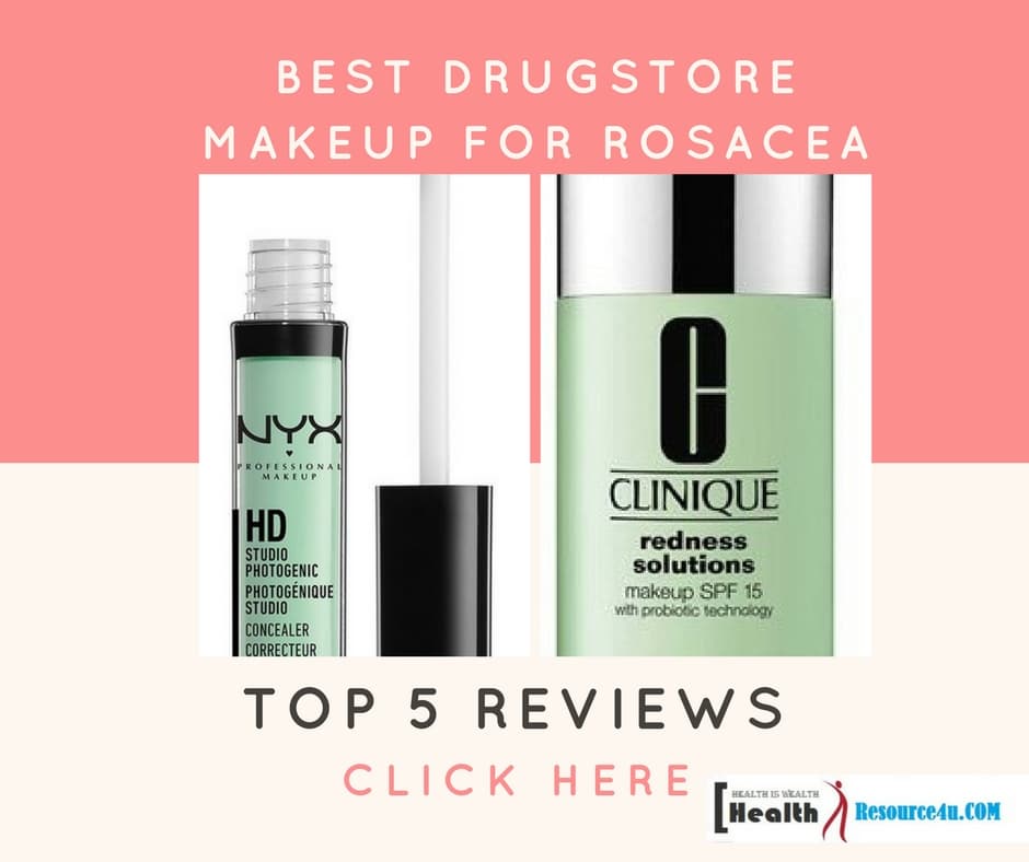 Top 5 Drugstore Makeup for Rosacea