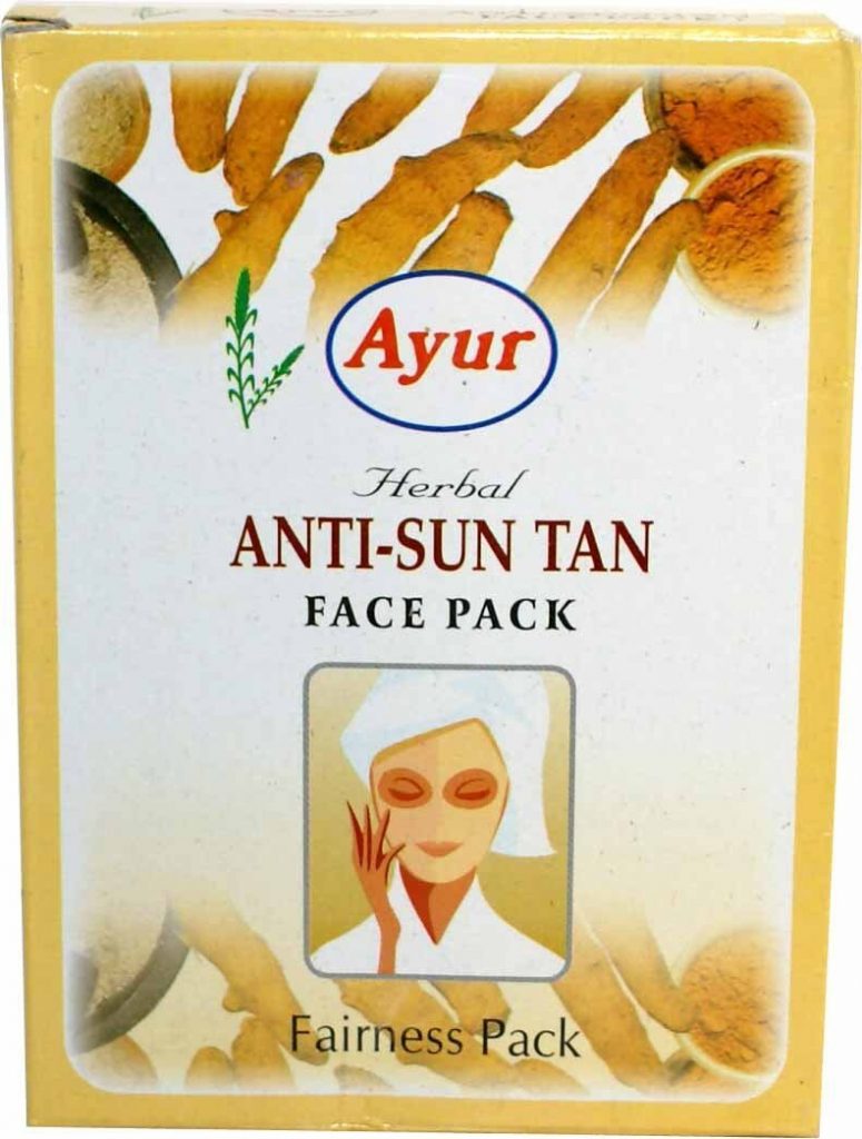 Ayur Herbal Anti-Suntan Face Pack