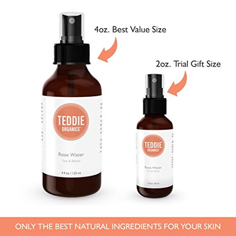 #2 Teddie Organics Rose Water Facial Toner