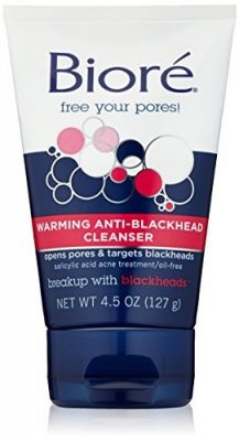 Biore's Warming Anti-Blackhead Cleanser